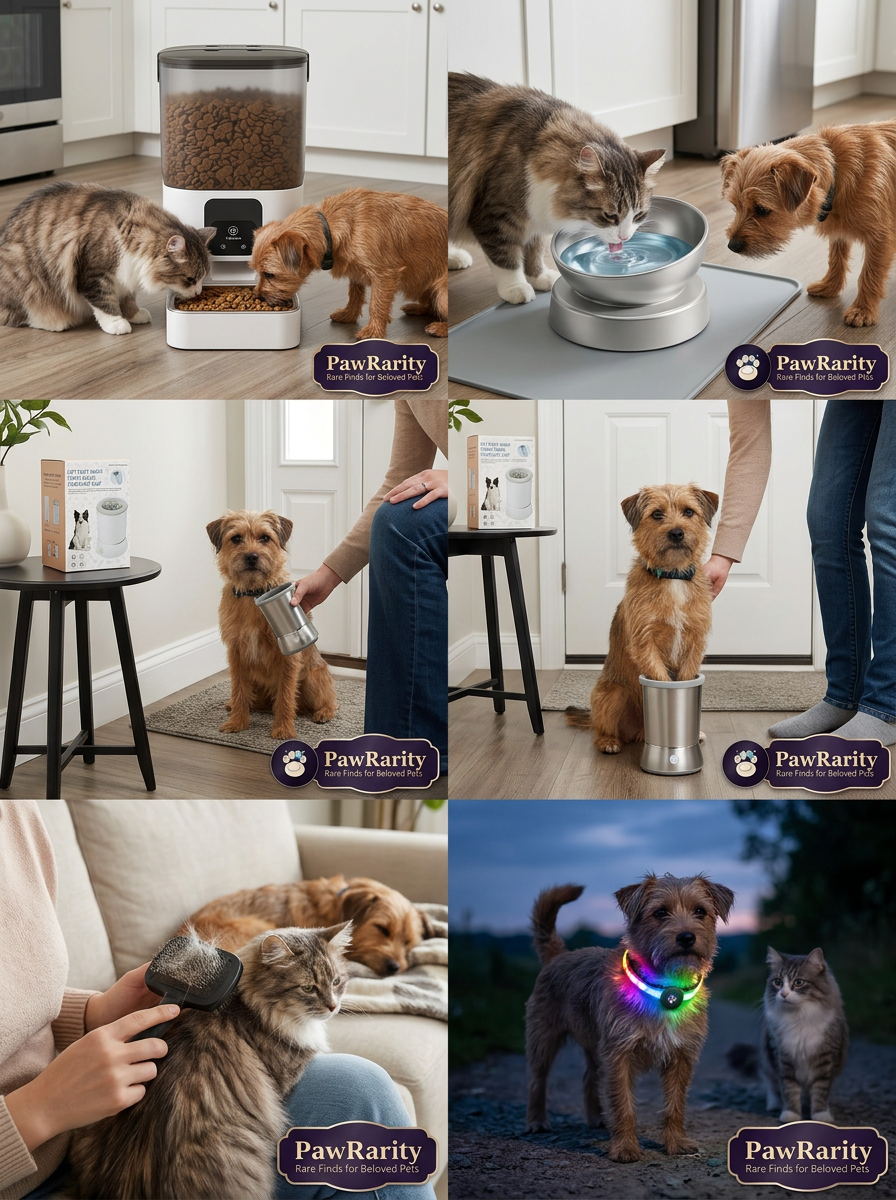 LED Glow Nylon Pet Collar - Locator Ready, Rechargeable