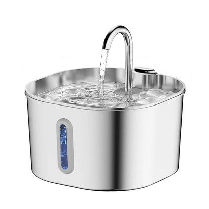 AutoFlow Stainless Pet Water Fountain
